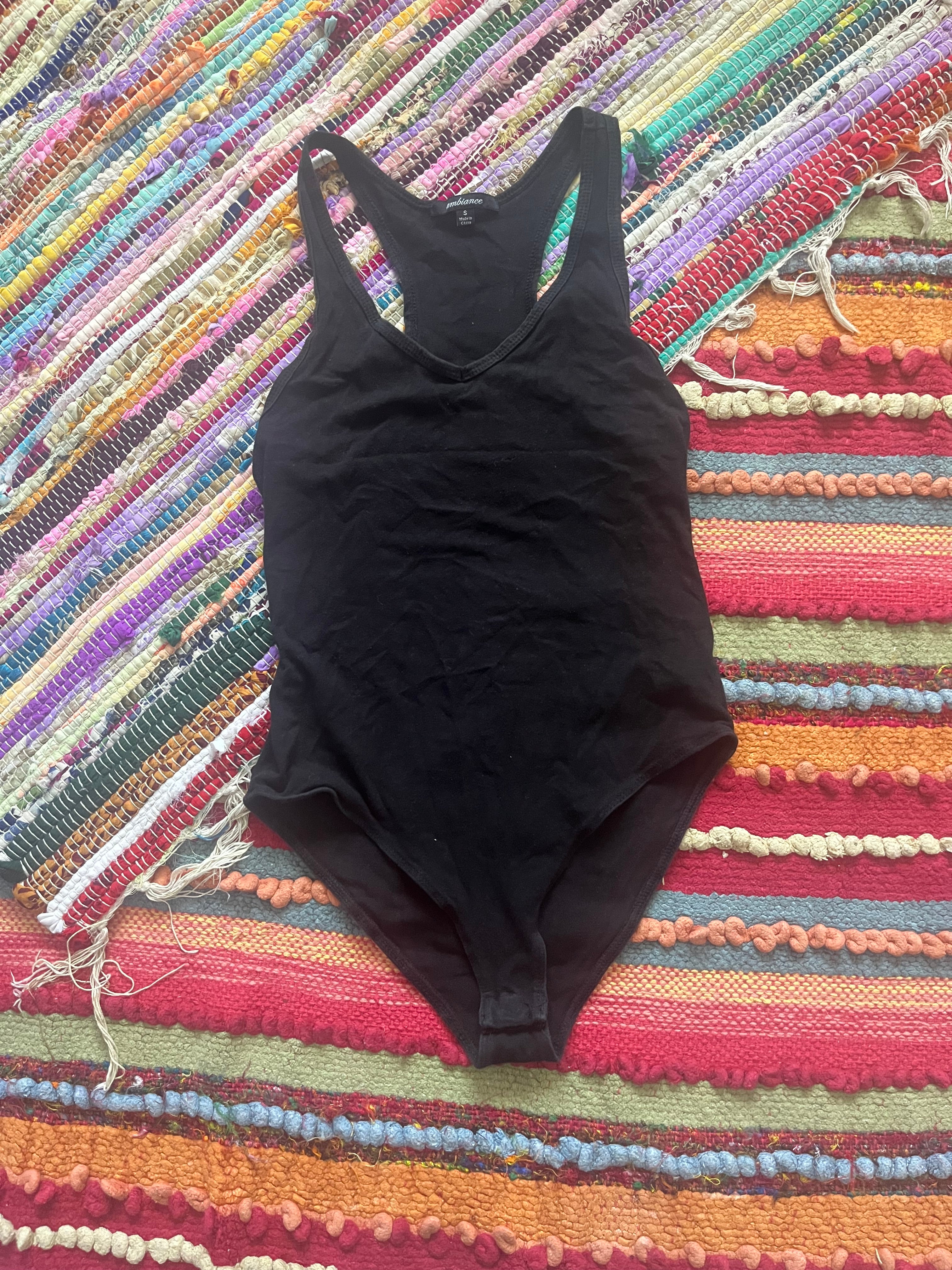 Black bodysuite