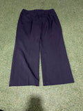 Black Stripped Sweatpants