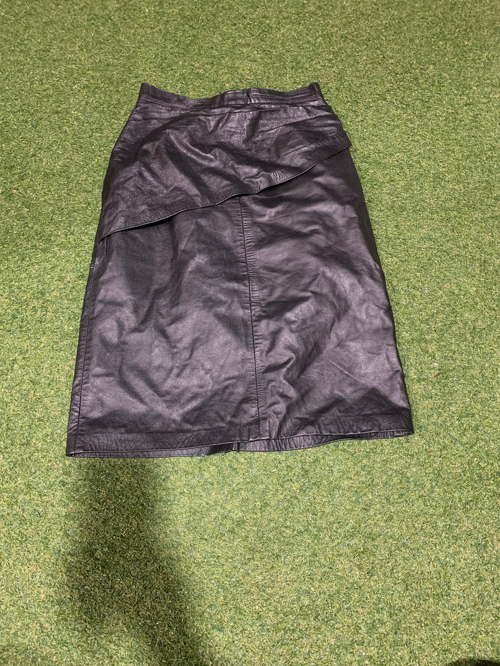 Black Leather Skirt