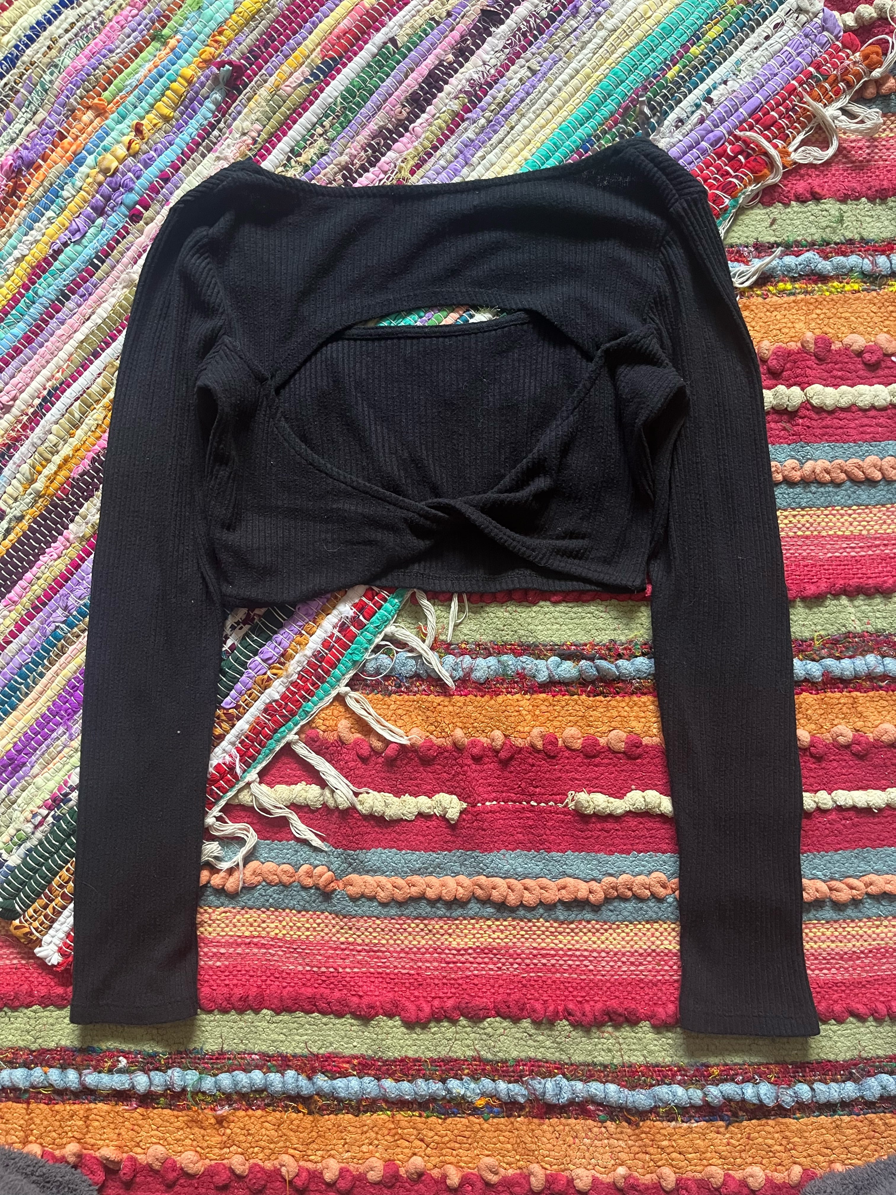 Open back crop