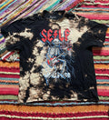 Bleached graphic tee