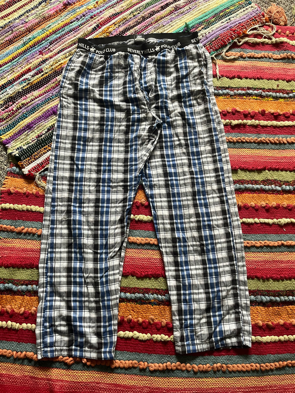 Plaid pajama pants