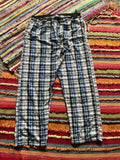 Plaid pajama pants