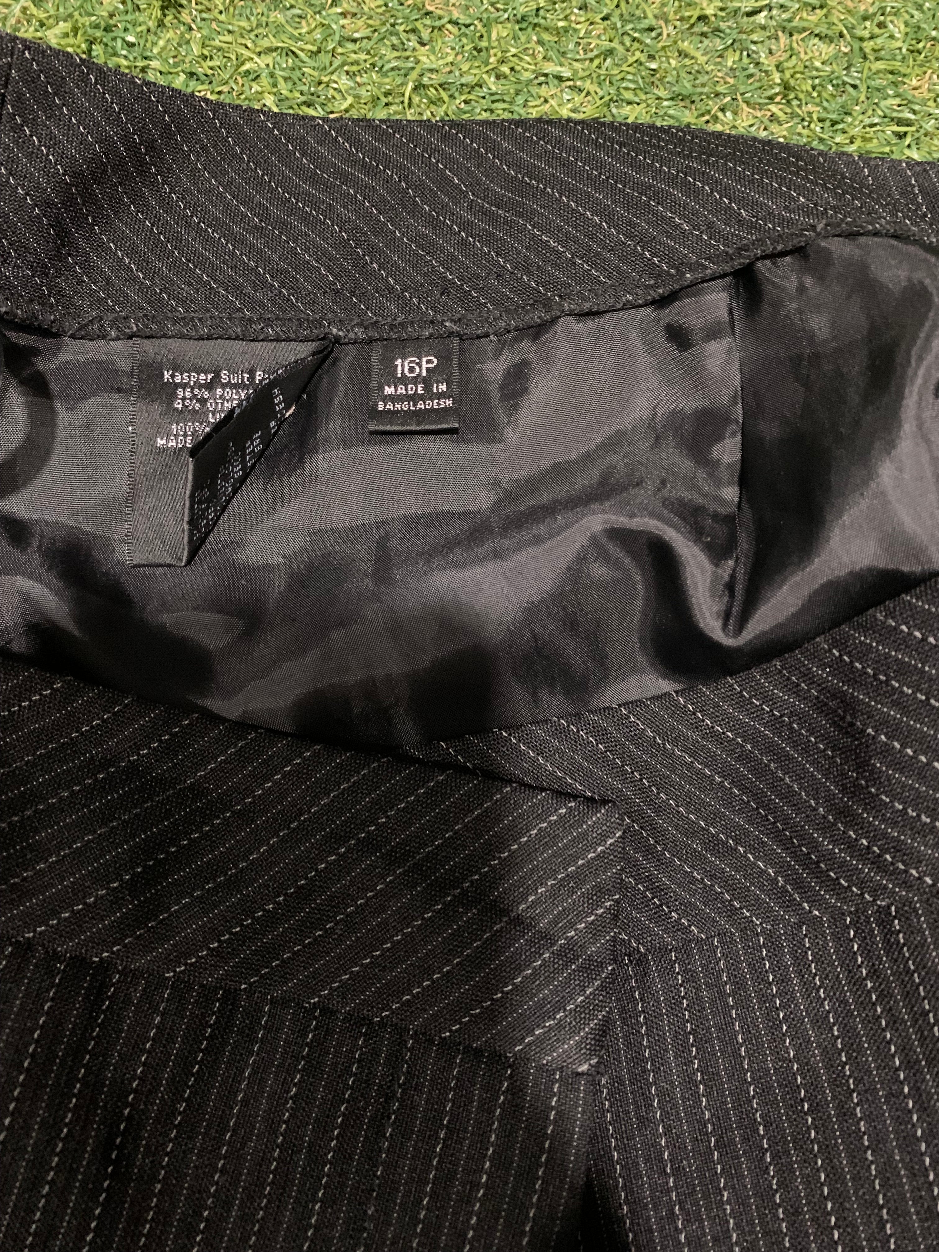 Black Stripped Sweatpants