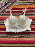 White bralette