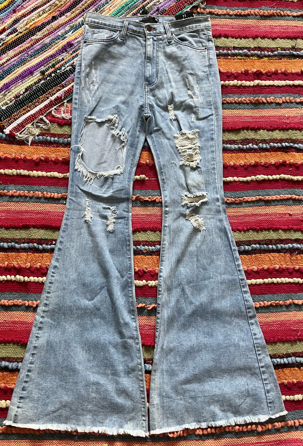 Bell bottom jeans