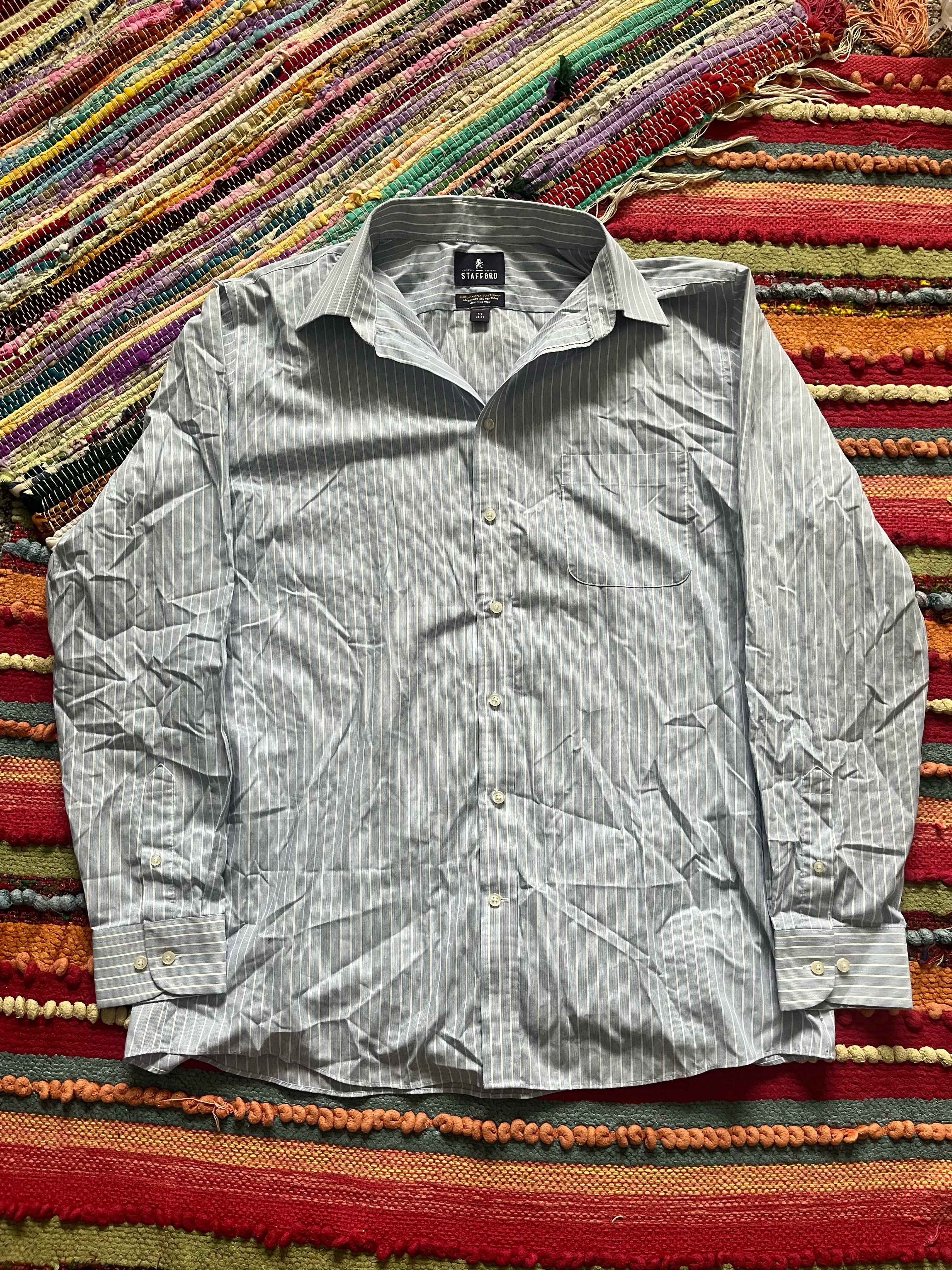 Striped button-up