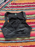 Denim bralette top