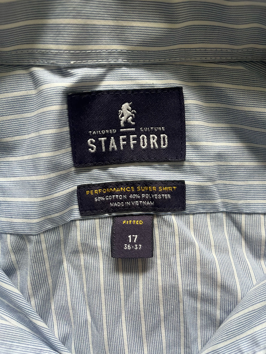 Striped button-up