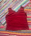Red tank top