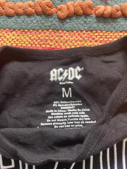 AC/DC cropped tank