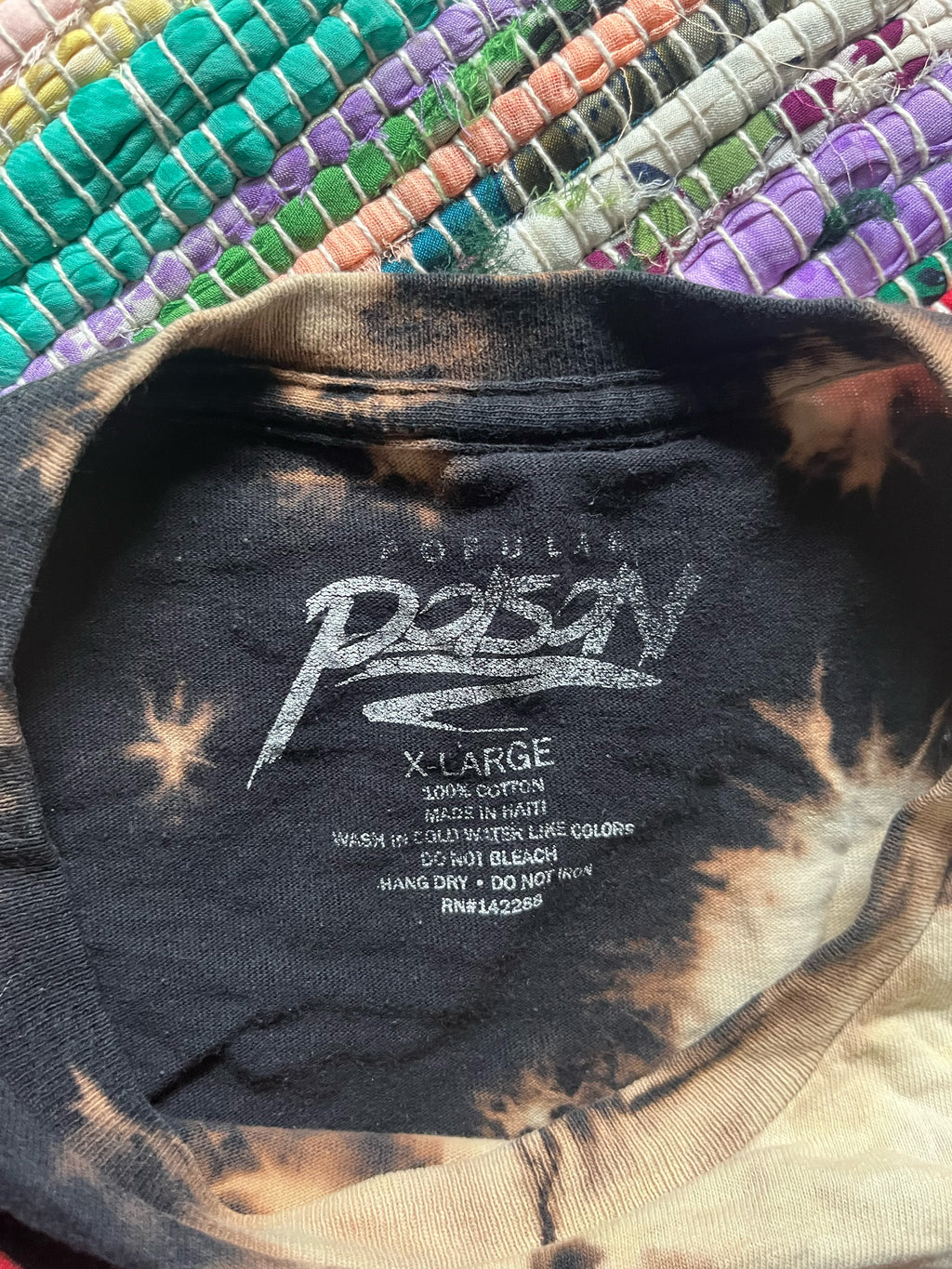 Bleached graphic tee