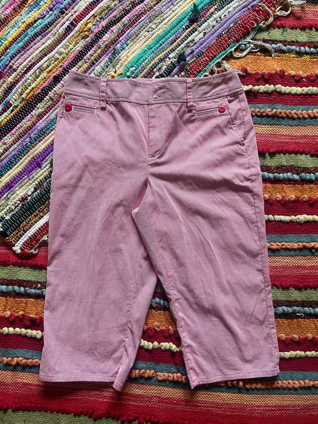 Stripped capris