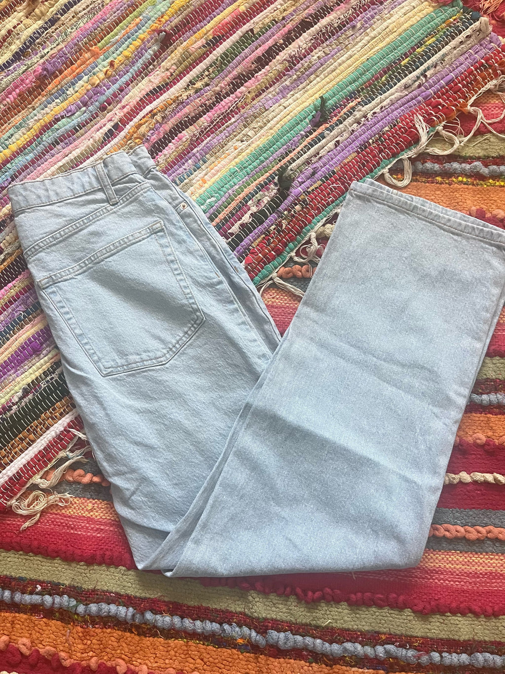 Light blue jeans