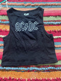 AC/DC cropped tank